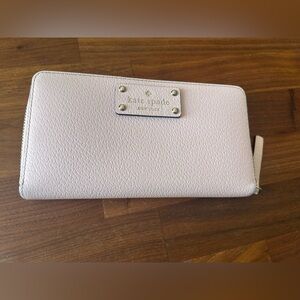 Light pink Kate Spade wallet